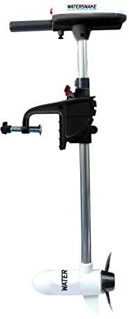 Watersnake T24 ASP - 24 Pound Thrust 12v Electric Saltwater Trolling Motor with Transom Mount