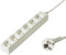 PremiumCord PP6-10 base múltiple 10 m 6 salidas AC Blanco - Bases múltiples (10 m, 6 salidas AC, Tipo E / F, Blanco, 250 V, 10 A)