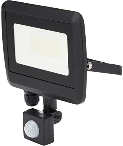 Status Slimline Motion Sensor Light | LED Security Light | 30W LED Flood Light | S30WSFLGPIR1PKB3, Black