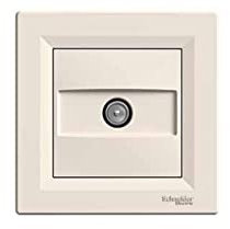 Schneider/Asfora Creme TV Steckdose 1dB Endlich / EPH3200123