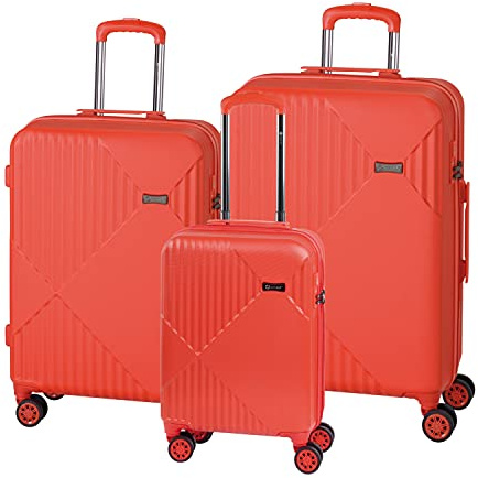 CHECK.IN Trolley-Set Liverpool, 3-TLG., rot