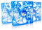 AABCOOLING Super Silent Fan 14 Blue LED - Silent and Efficient 14cm Fan with 4 Anti-vibration Pads, Quiet Fan, Air Cooler, 12v Fan, PC Case Fan - Value Pack 3 Pieces 8.6 dB(A), 47 CFM, 600 RPM