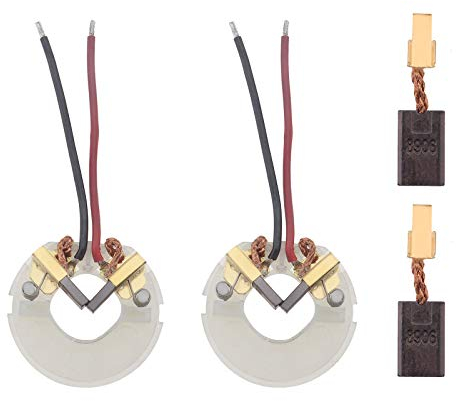 YINETTECH Kohlebürstenhalter & Paar Kohlebürsten 3 x 8 x 13 mm, kompatibel mit HILTI SFC14A SFC14-A SFC 22-A 22A Elektrowerkzeug-Teilen