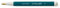 LEUCHTTURM1917 365596 Drehgriffel Nr. 1, Pacific Green - Gelstift mit schwarzer Tinte