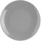 Secret de gourmet - Lot de 6 assiettes à dessert - Céramique - Moderne, Simple - D 21 cm - Gris