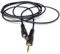 DRUT 2m Mono 3.5mm to 3.5mm Mono Jack Plug Male to Male Cable Lead, Gold Connectors 6.5ft