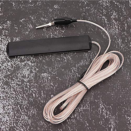 Home Radio Aerial,Docooler Radio Antenna,Am/Fm Portable Radio Signal Booster,Antenna,Ant-108Se Fm Radio Aerial For Indoor Home audio Radio Av Power Amplifier Receiver