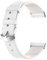 KAREN66 Armband Kompatibel mit Fitbit Versa 4/Versa 3/Sense 2/Sense Armband - Weiches Leder Ersatz Armbänder Uhrenarmband Replacement Wechselarmband Ersatzarmband für Damen Herren (Weiß)