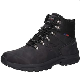 KangaROOS Herren K-MS Capt RTX Schneestiefel, Jet Black/Mono, 45 EU