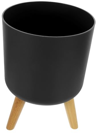 BESPORTBLE Fleurpot Moderne avec Support Pot Décoratif pour Maison Et Jardin Style Contemporain Grand