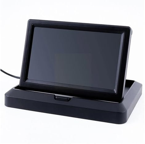 Auto-Monitor-Bildschirm for Rückfahrkamera, 5,0-Zoll-Tft-LCD-Display, Digitales 5,0-Zoll-Farbdisplay, Einparkhilfe