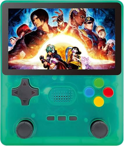 R39S Retro Handheld Video Game Console,4.0 Pollici IPS Schermo Console di Gaming,20000 Giochi Classici,7 ore di lavoro,Lettore video portatile tascabile 128GB Giochi,Supporto uscita TV