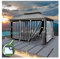 Cubierta lateral para pérgola, impermeable, 5 x 3 m, transparente, a prueba de polvo, protección de ventana de porche, toldo de patio al aire libre, 16.4 x 10 pies