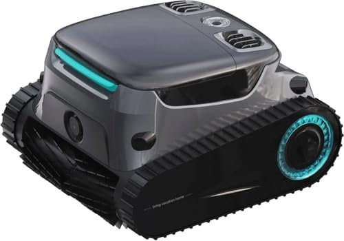 Aiper SCUBA S1 Pro (2025), Robot Pulisci Piscina 200Mq, Autonomia 180Min, nero