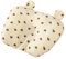 Babykissen Plagiozephalie Cotton,Neugeborenenkisse,Baby-Kissen für den Kopf,Atmungsaktives,hilft EIN Plattkopfsyndrom vorzubeugen und zu behandeln,Nackenstütze für Kinderwagen (Beige1, 30x26cm)