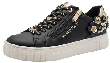 MARCO TOZZI Damen Sneaker weiches Feel Me Wechselfußbett weiches Innenfutter Modern