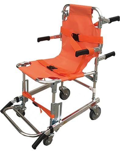 Elektrischer Raupen Treppensteiger Klappbarer Treppenstuhl für ältere Evakuierungsstühle, leichter Aluminium-Lift-Treppenstuhl