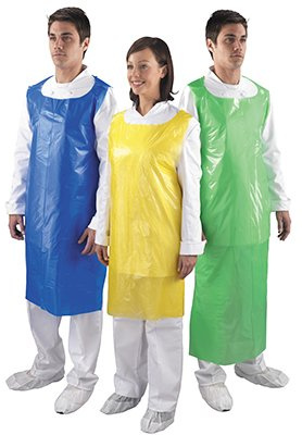 Glove Club Ltd Apron On Roll Green Plastic Aprons - 200