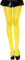 PrettyLoveHose Collant Résille Classique (Noir, Beige, Blanc, Marron, Jaune, Bleu, Rose, Rouge, Vert) (Jaune Fluo)