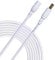 Liwinting 3 metri Cavo di Prolunga DC Maschio a Femmina Cavo di Alimentazione del Connettore 12V 5,5 mm x 2,5 mm per Adattatore di Potenza, Fotocamera CCTV Potenza e più - Bianco
