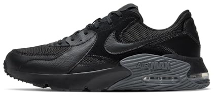 Nike Herren Air Max Excee Sneaker, Black/Black-Dark Grey, 43 EU