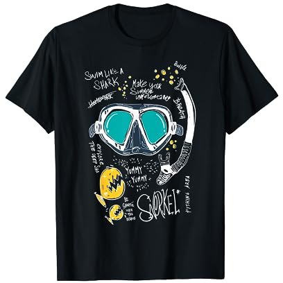 Schnorcheln tauchen - Lustige coole Taucher Sprüche T-Shirt