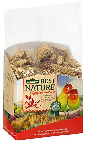 Dehner Best Nature Vogelfutter, Agapornidenfutter, 2.5 kg