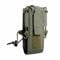 Tasmanian Tiger TT Digi Radio Pouch Molle-kompatible, extrem Flache Tasche für Digitale Funkgeräte mit Display-Schutz aus Vinyl (Steingrau-Oliv IRR)