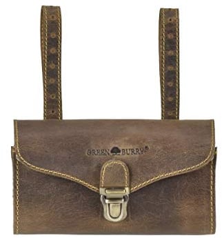 Greenburry Vintage Original Fahrradtasche Leder 17 cm