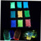 Bontand 4pcs Phosphorescent Poisson Aquarium Maison Jardin Décoratif Foncé Sable Gravier (différentes Couleurs)