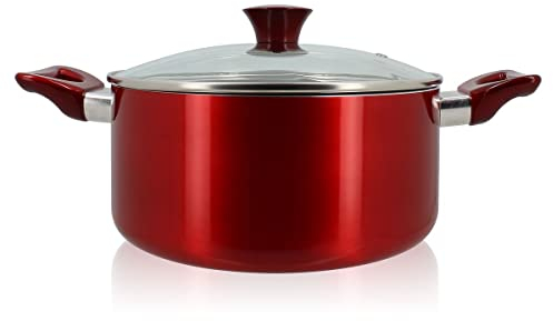 MENASTYL - Faitout en aluminium 24cm avec couvercle - 6020579 - compatible tous feux dont induction
