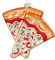 MAGIC Christbaumschmuck Weihnachtskugeln Figuren Glas mundgeblasen Weihnachtskugeln Weihnachtsschmuck Baumkugeln Baumschmuck, Pizza, Glas, 11 cm, Figürlicher Glasschmuck