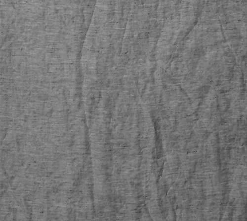 elegante Halbleinen Betttuch Breezee dunkelgrau, 260x260 cm