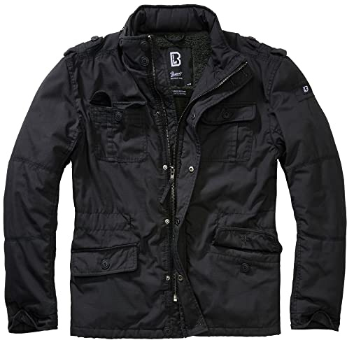 Brandit Britannia Winter Ripstop Jacket Black Size XL:, black