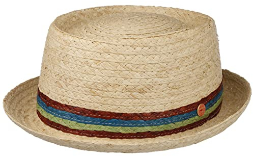 Mayser Gareth Pork Pie Straw Hat Made in EU Men Spring Summer