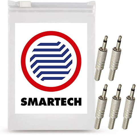 AUDIO a souder et bornier (Jack 3,5 mm M Mono - Lot de 5, A Souder - Jack 3,5 mm Mâle)