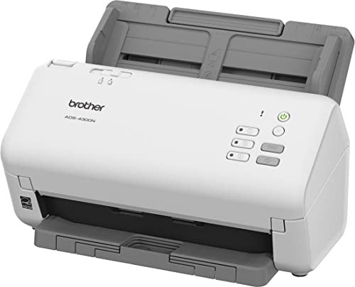 BROTHER ADS-4300N Scanner ADF 600 x 600 DPI A4 Noir, Blanc
