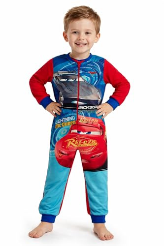 Disney Boys Disney Cars Onesie Tutina Intera Bambini e Ragazzi (Pacco da 1)