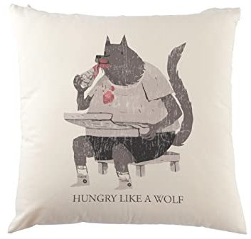 Urban Backwoods Hungry Like A Wolf Kissen Dekokissen