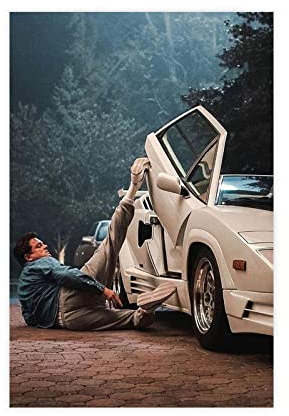 Filmposter The Wolf of Wall Street, Leinwand, Schlafzimmer, Dekoration, Sport, Landschaft, Büro, Raumdekoration, Geschenk, ohne Rahmen, 30 x 45 cm