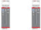 Bosch Professional 1x Jeu de forets pour carrelage CYL-9 SoftCeramic (pour les carreaux de céramique tendres, Ø 6 x 80 mm, accessoires perceuses) (Lot de 2)