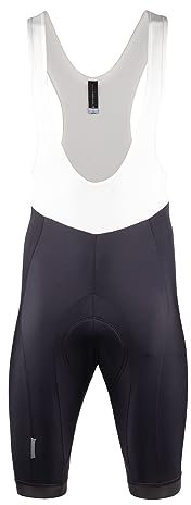 NALINI 03372605200C002.10 APPIO Uomo Salopette Corte da Ciclismo Nero L