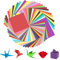 300 Blätter origami papier 20x20/15x15/12x12 cm Bastelpapier Weihnachten Origami Papier 10 Farben Faltpapier 3 Größen Buntpapier Zum Basteln Quadratisches Faltpapier Tonpapier für Handgemachtes DIY