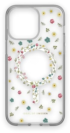 IDEAL OF SWEDEN Clear iPhone 14 Pro Max Hülle MagSafe – Petite Floral Design, Dünnes Und Leichtes Case, Stoßfest, Stylisch Und Langlebig Für Optimalen Schutz Im Alltag.