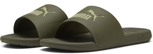 PUMA Unisex Cool CAT 2.0 Slide Sandal, Loden Green-Calming Green, 11 UK