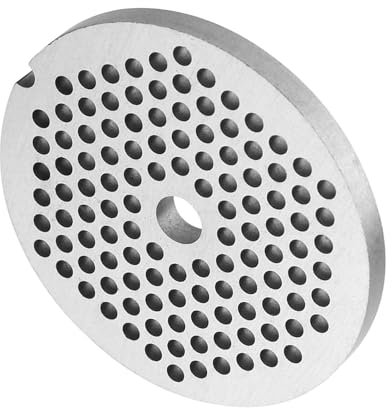 Disque de Hachoir à Viande en Acier au Carbone, Couteau à Plaque de Hachoir à Viande Professionnel Disque Perforé pour Accessoires de Hachoir à Viande pour la Cuisine Domestique(3mm)