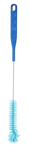 sourcing map Water Bottle Brush,1 Pcs 15.4'' Small Bottle Mouth Water Bottle Cleaner Scrubbing Brush for Cleaning Tumblers, Beer Brewing Supplies (Blue)