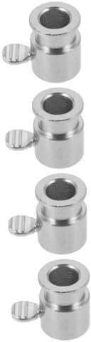 CAXUSD 4 Piezas De Accesorios para Asador Parrilla Perno De Varilla para Asar Pieza De Armadura Soporte De Peso De para Asador