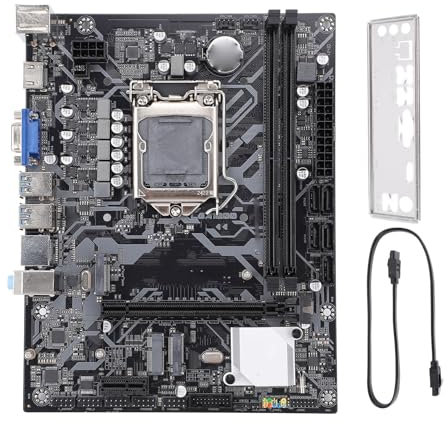 H510M-K MATX Motherboard, 2 Channel DDR4 Computer Motherboard, LGA1200 GEN 10 11 CPU, PCIE3.0x16, VGA, HDMI, M.2 NVM, Gigabit LAN, 10 USB