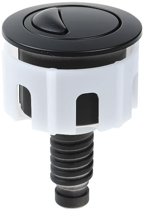 Toilet Flush Button, Black Toilet Flush Button Replacement, Round Push Button Toilet Flush System, Toilet Push Button Flush Replacement.